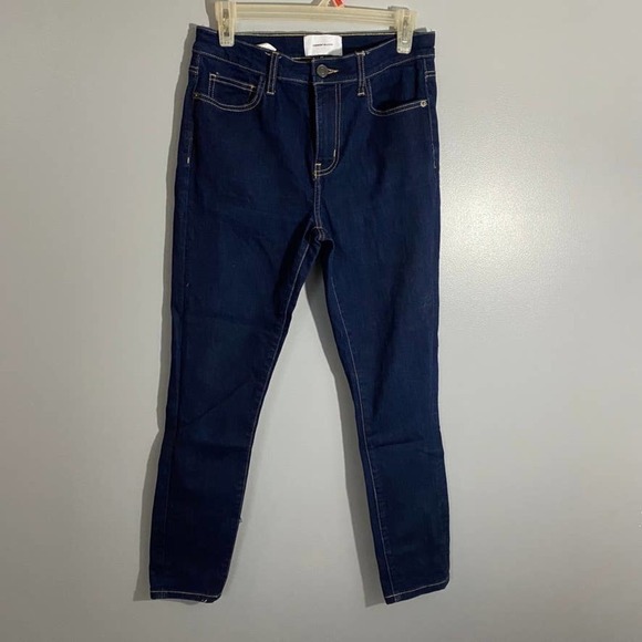 current/elliott Dark Wash Skinny Jeans Size 27 - Picture 1 of 5